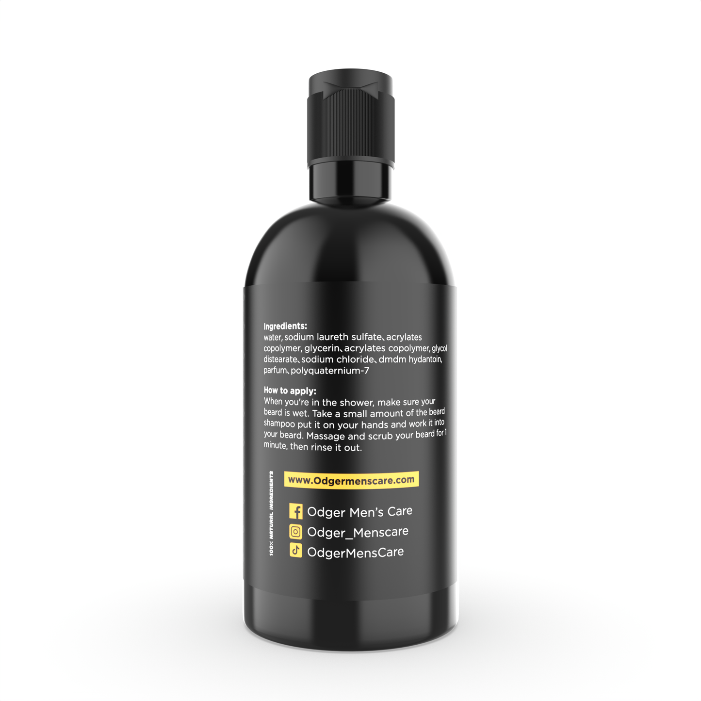 Men's Beard Shampoo 120ml - Orange