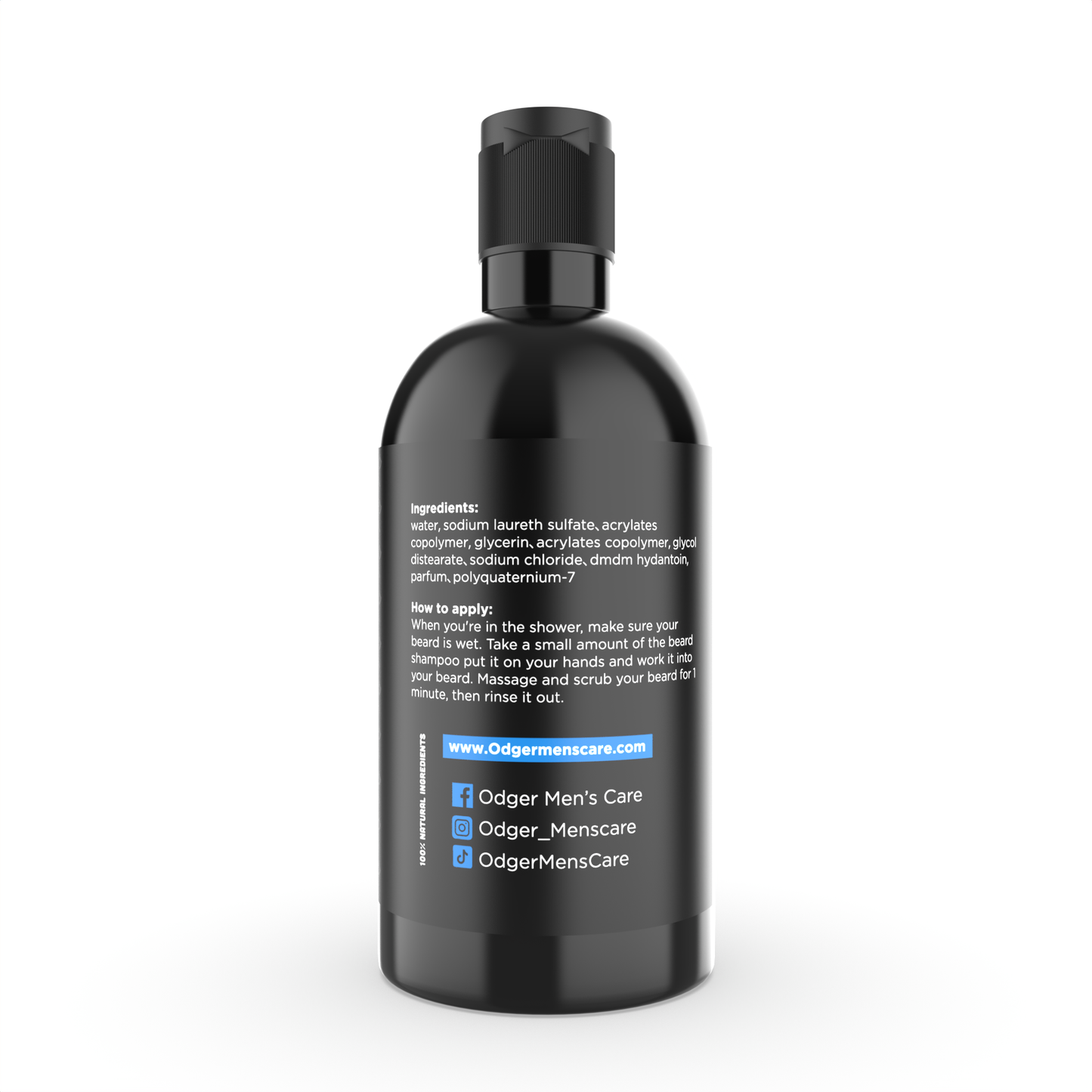 Men’s Natural Beard Shampoo - Cologne