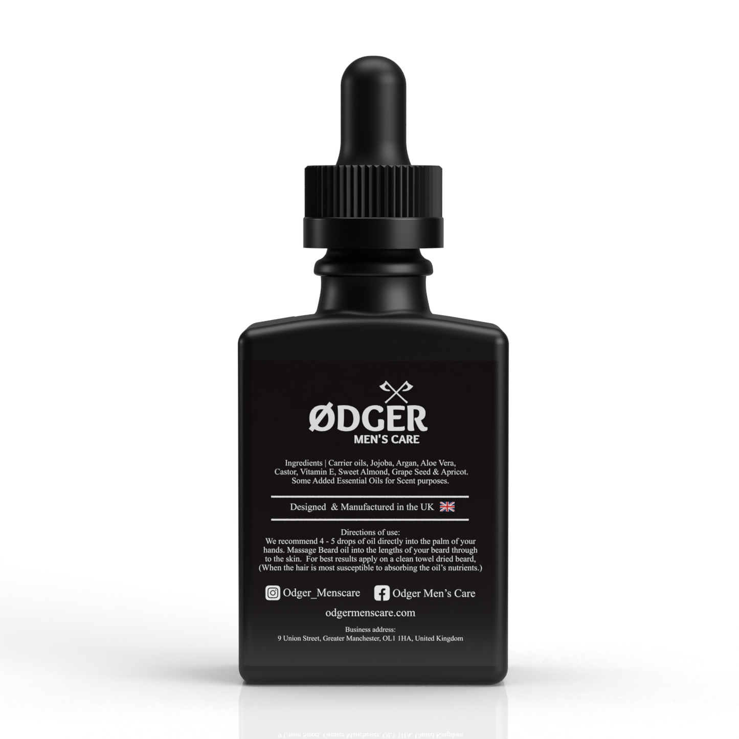 Men’s Beard Oil Bergamot & Rose 50ml